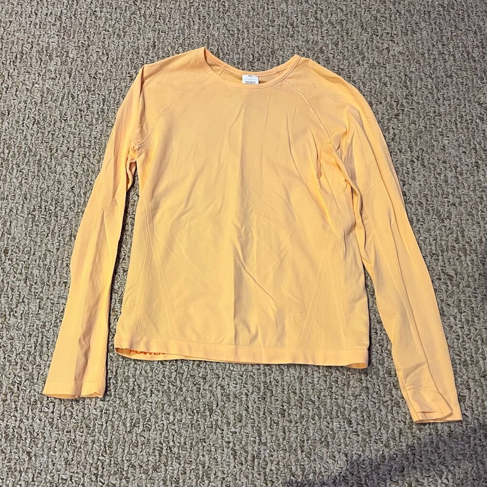 Athleta Girl Power Up Seamless Regular Length Long Sleeve Tee